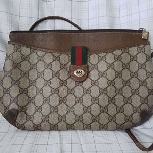 Gucci Brown Monogram Women's Bag